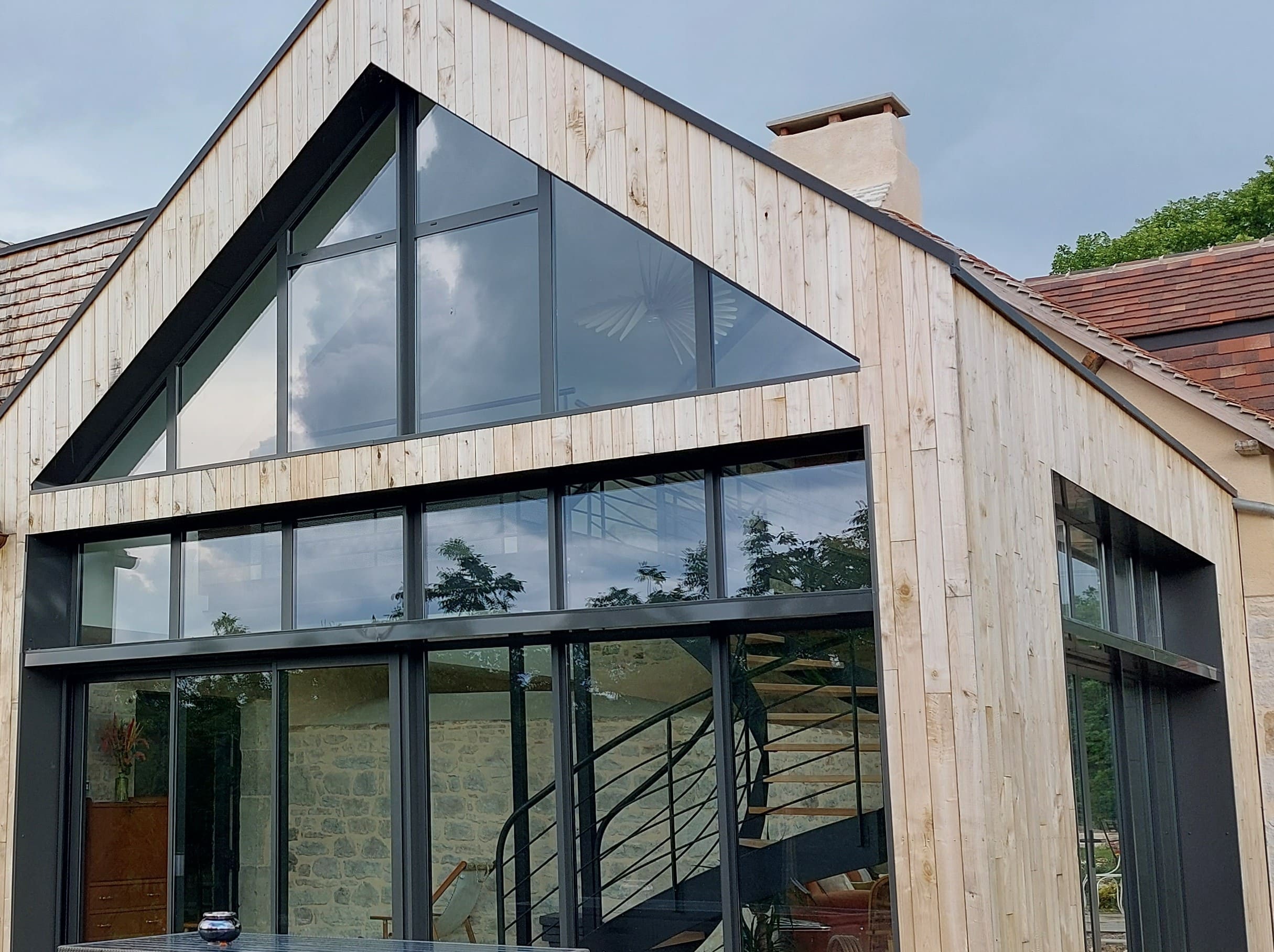 Châssis alu – verrière 1