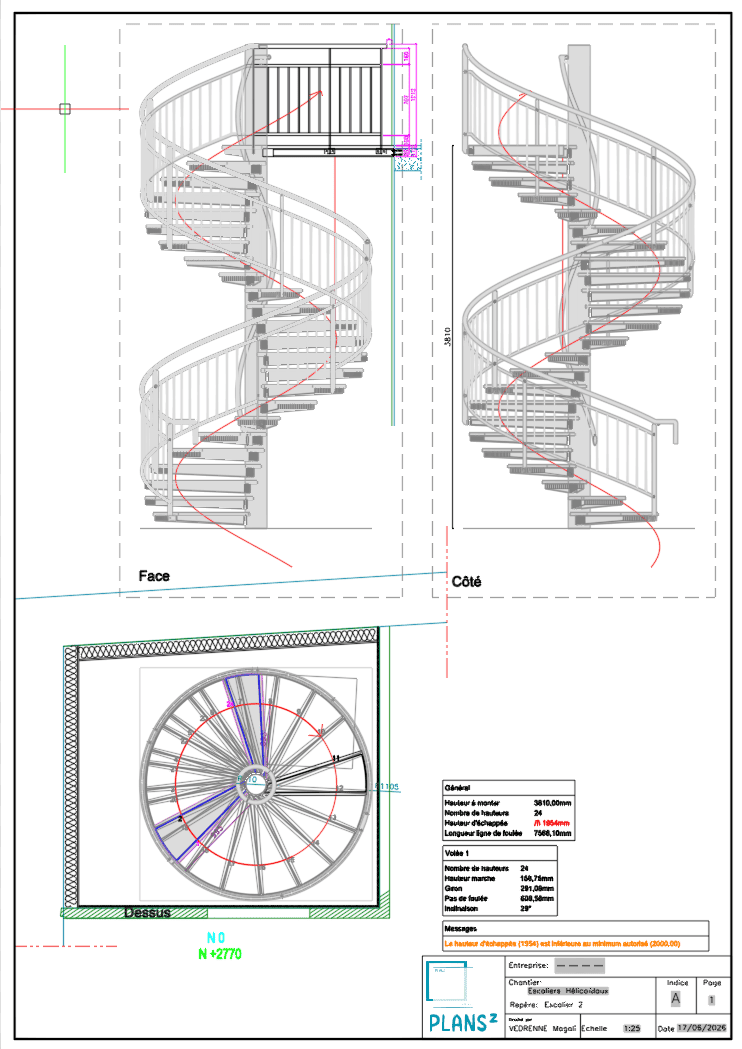Escalier Hélicoïdal